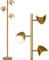 GOLD MULTI LIGHT FLOOR LAMP