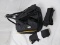SMALL BLACK GYM BAG WITH SHOULDER STRAP