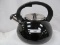 BLACK AND SILVER KETTLE