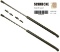 Schnecke 2Pcs 17.91 Inch Front Hood Lift Supports Struts Shock Gas Spring Prop Rod Fits For (2003-20