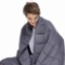 ZonLi Cooling Weighted Blanket 15 lbs(60''x80'', Queen Size) CREAM Cooled Weighted Blanket for Adult