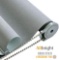 ALLBRIGHT Striped Jacquard Thermal Insulated 100% Blackout Waterproof Window Roller Shades Blinds (3