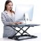Standing Desk Converter JENOSWEIN Stand Up Desk Adjustable Height Desktop Monitor Riser for Laptop O