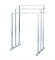 HOME BI FREE STANDING TOWEL DRYING RACK ~ WHITE