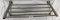 STAINLESS STEEL TOWEL BAR/ NEEDS HARDWARE TO ATTACH TO WALL