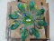 PEACOCK YARD WIND SPINNER