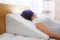 Cushy Form Bed Wedge Pillow - 1.5 Inch Memory Foam Top (25 x 24 x 12 Inches) Best for Sleeping, Read