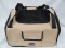 PETCARRIER TAN / BLACK