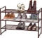 Simple Houseware 3-Tier Stackable Shoes Rack Storage Shelf, Bronze