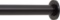Ivilon Tension Curtain Rod - Spring Tension Rod for Windows or Shower, 24 to 36 Inch. Black