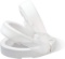 Carex Elongated Hinged Toilet Seat Riser - Adds 3.5 Inches of Toilet Lift, 300 Pound Weight Capacity