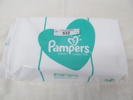 PAMPERS WIPES 72 COUNT