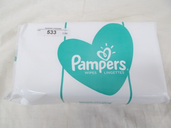 PAMPERS WIPES 72 COUNT