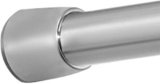 iDesign Astor Metal Tension, Adjustable Customizable Curtain Rod for Bathtub, Shower Stall, Closet,