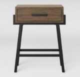 SIDE TABLE WITH STORAGE
