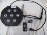 7 X 10 W LED PAR LIGHT WITH REMOTE(NEEDS BATTERY) WITH BRACKET