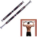 ONETWOFIT Pull Up Bar Doorway Chin Up Bar Household Horizontal Bar Home Gym Exercise Fitness 