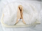 SHERPA NECK PILLOW COVER AND BENCH SEAT COVER