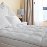 Duck & Goose Co Plush Durable Premium Hotel Quality Mattress Topper, Hypoallergenic Down Alternative