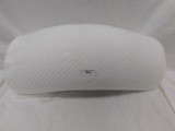 MEMORY FOAM 20INCH CURVED BOLSTER PILLOW