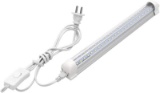 T8 V-Shape Integrated Single Fixture, 1FT Led Tube Light, 1080lm, 6000k White, 9W, Utility Shop Ligh
