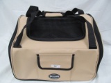 PETCARRIER TAN / BLACK