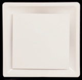 T-Bar Drop Ceiling Grille - Flat Plate Plaque Diffuser - 24