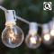 100FT String Lights G40 Outdoor Patio String Lights with 102 Clear Globe Bulbs-UL Listed for Indoor/
