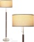 Brightech Carter - Floor Lamp for Mid Century Modern Living Rooms - Contemporary Office & Bedroom St