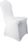 White Stretch Spandex Chair Covers Wedding 16 PCS TOTAL IN THIS LOT (2 SEAT COVERS PER BID)