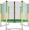 Fashion sport OUTFITTERS Trampoline with Safety Enclosure -Indoor or Outdoor Trampoline for Kids-Yel