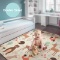 Baby Reversible Play Mat 78.7''x 59''x0.4'' Double-Sided Crawling Mat Foldable Waterproof Non-Toxic