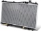 Replacement for 01-05 Honda Civic 1.7L AT Lightweight OE Style Full Aluminum Core Radiator DPI 2354