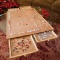 Bits and Pieces - The Original Jumbo Size Wooden Puzzle Plateau-Smooth Fiberboard Work Surface - Fou