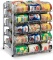 Easy Can Organizer for Pantry 5-Tier Can Rack Can Storage Dispenser for Canned Foods Holds Up 60 can