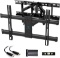 PERLESMITH Full Motion TV Wall Mount for Most 37-70 Inch TVs up to 132lbs - Fits 16” 18” 24” Wood St