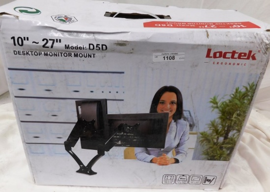 LOCTECK 10" X 27" MONITOR MOUNT