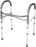 Carex Toilet Safety Rails - Toilet Handles for Elderly and Handicap - Home Health Care Equipment Toi