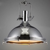 Industrial Nautical Style Single Pendant Light - LITFAD 15.75