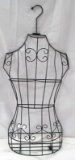 WIRE HANGING DRESS FORM