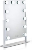 Lighted Vanity Mirror with 12 x 3W Dimmable LED Bulbs and Touch Control Design Hollywood Style Makeu