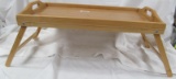 WOODEN BED TRAY