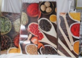 4PC WRAPPED CANVAS- SPICE AND SPOONS