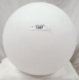 LARGE FROSTED GLOBE 9