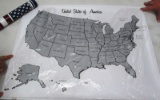 MAP OF UNITED STATES OF AMERICA