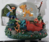 DISNEY SIMBA MUSICAL SNOW GLOBE