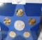 2008 US MINT ~ ANNUAL UNCIRCULATED DOLLAR COIN SET ~ PRESENTATION CARDED