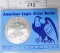 1998 AMERICAN EAGLE SILVER DOLLAR ~ CARDED ~ LITTLETON COIN COMPANY