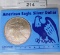 1998 AMERICAN EAGLE SILVER DOLLAR ~ CARDED ~ LITTLETON COIN COMPANY