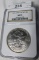 1991-1995D WWII D DAY SILVER DOLLAR ~ MS70 ~ SLAB